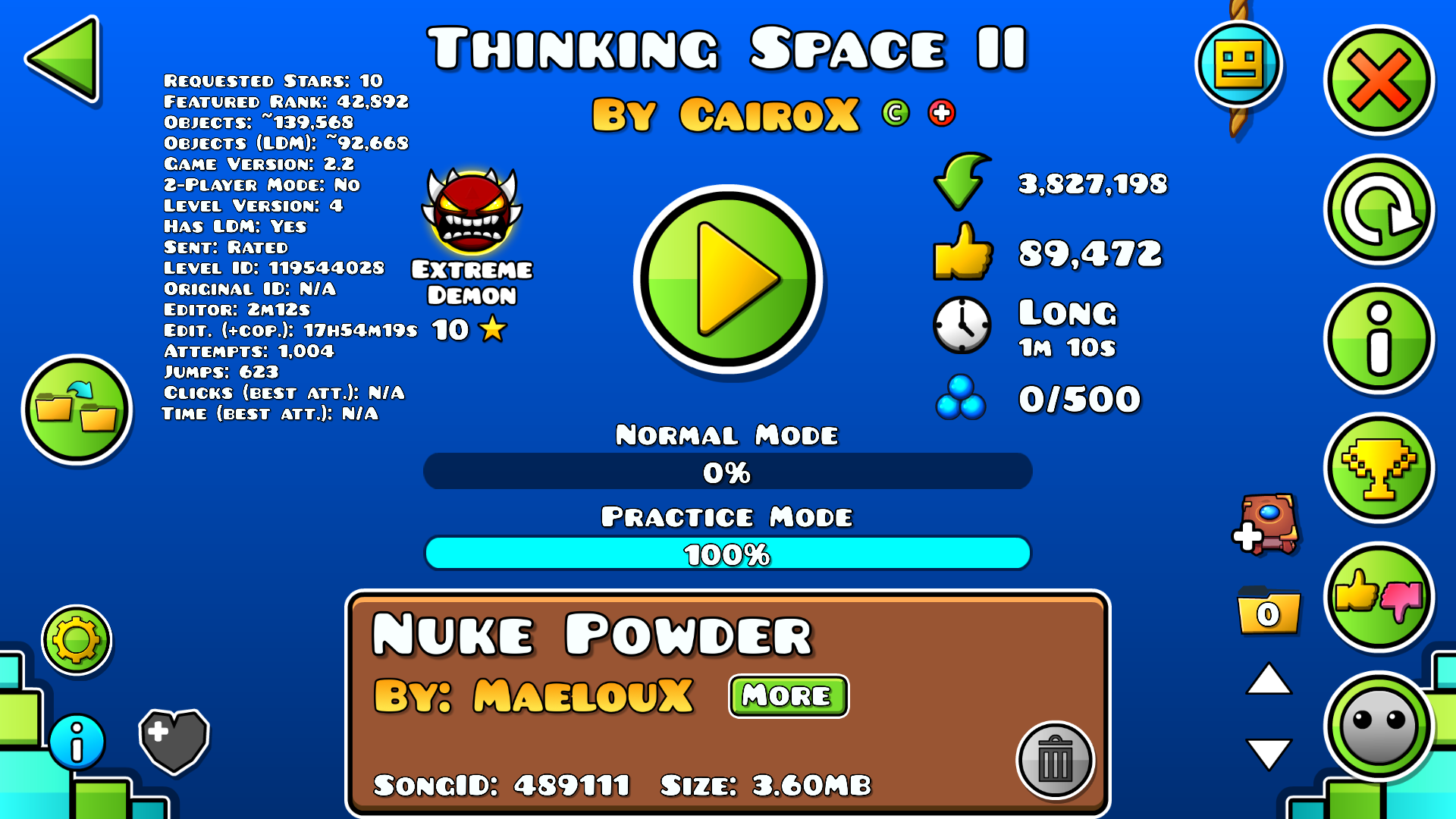 Level Info preview image